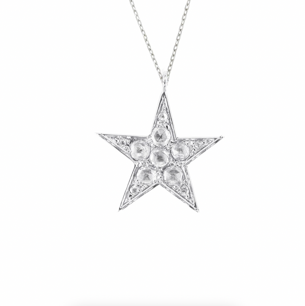 Diamond Star Pendant Necklace