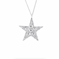 Diamond Star Pendant Necklace